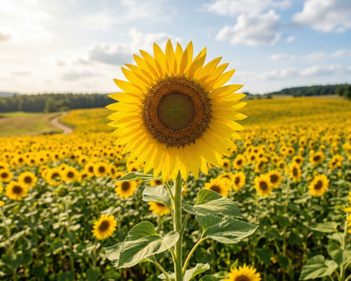 Подсолнечник на вашей даче и в рационе